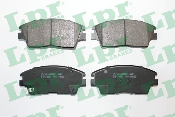 05P2052 Pastilla de freno HYUNDAI - Image 1